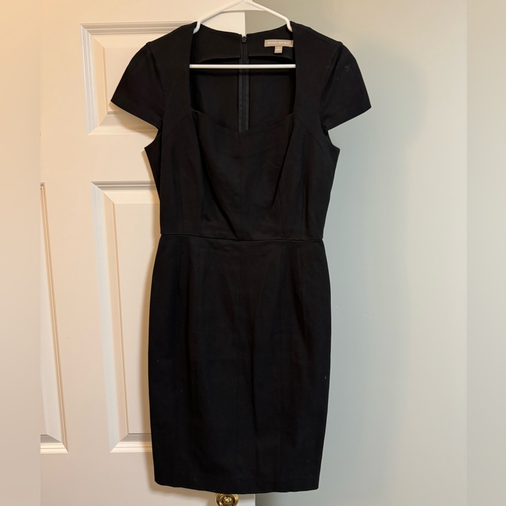 Banana Republic Classic Black Mini Dress